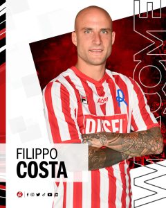 E' ufficiale: Filippo Costa è giocatore del LR Vicenza