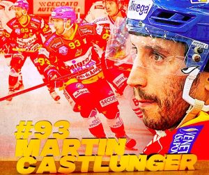 Hockey ghiaccio ad Asiago: l'ala Kastlunger resta stellato