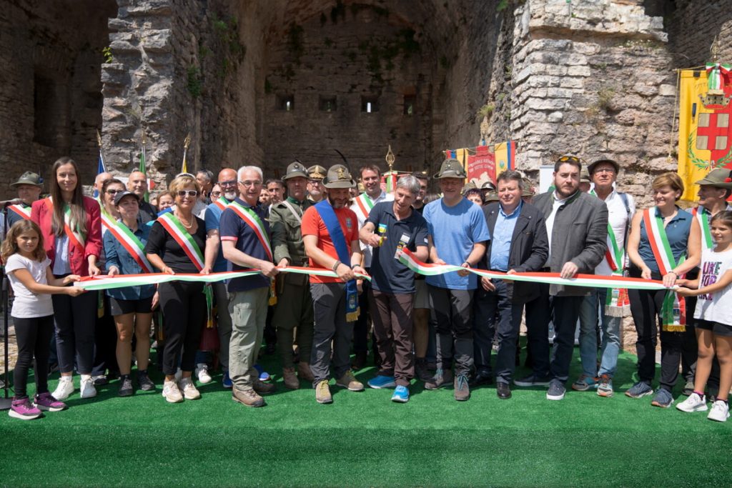 Alta Via della Grande Guerra, Mario Vielmo padrino d'eccezione