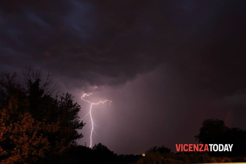 Ancora temporali, allerta gialla in Veneto