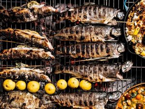 Sagra di Sant'Andrea a Vicenza: specialità trota e canederli