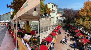 Pomo Pero a Lusiana: mostra, mercato, frittelle di mele