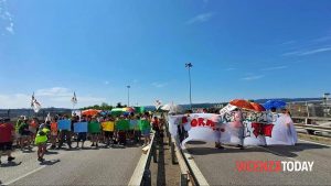 Sit-in contro la multa da 40mila inflitta ai no Tav