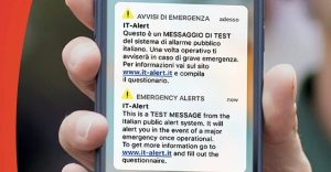 IT Alert al via in Veneto, ecco cosa fare quando si riceve il messaggio