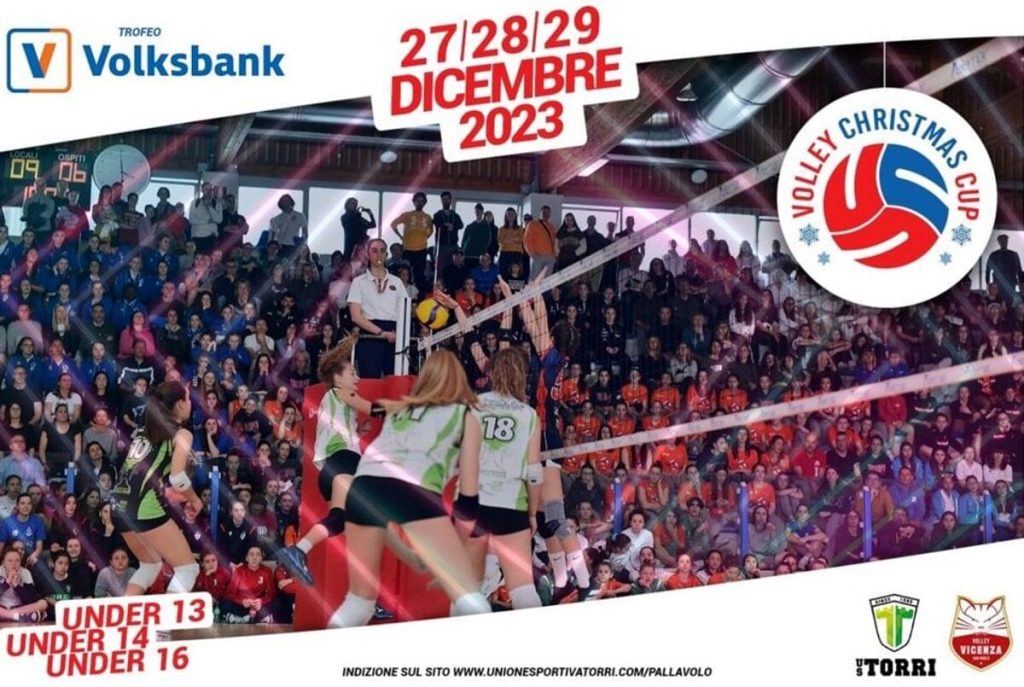 US Torri e Vicenza Volley insieme per un grande torneo giovanile natalizio
