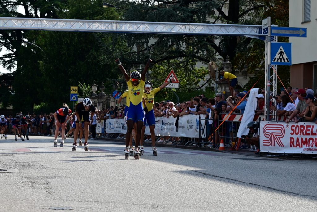 Pattinaggio corsa, ultimo atto: vittoria a Colombia e Belgio