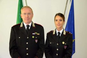Carabinieri Forestale, il tenente Anna Spallina subentra al capitano Daniele Buffa