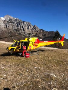 Esausto sulla ferrata del Vajo Scuro, recuperato escursionista