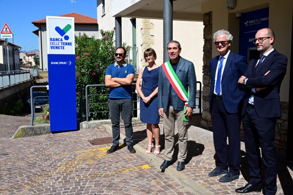 Banca Delle Terre Venete, aperto nuovo ATM a Monteviale