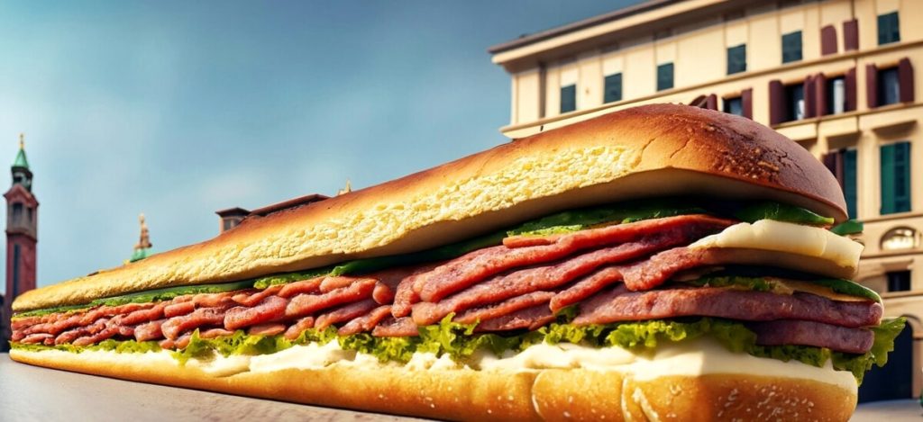 Pan di stelle a Zugliano: 150 metri di panino