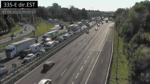 Incidente in autostrada, traffico in tilt