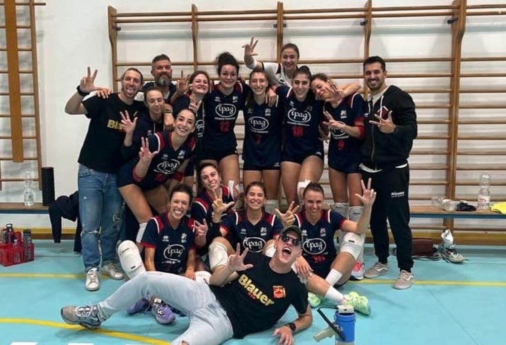 Volley femminile B1. A Noventa Vicentina si fa sul serio: ennesima vittoria e primato solitario