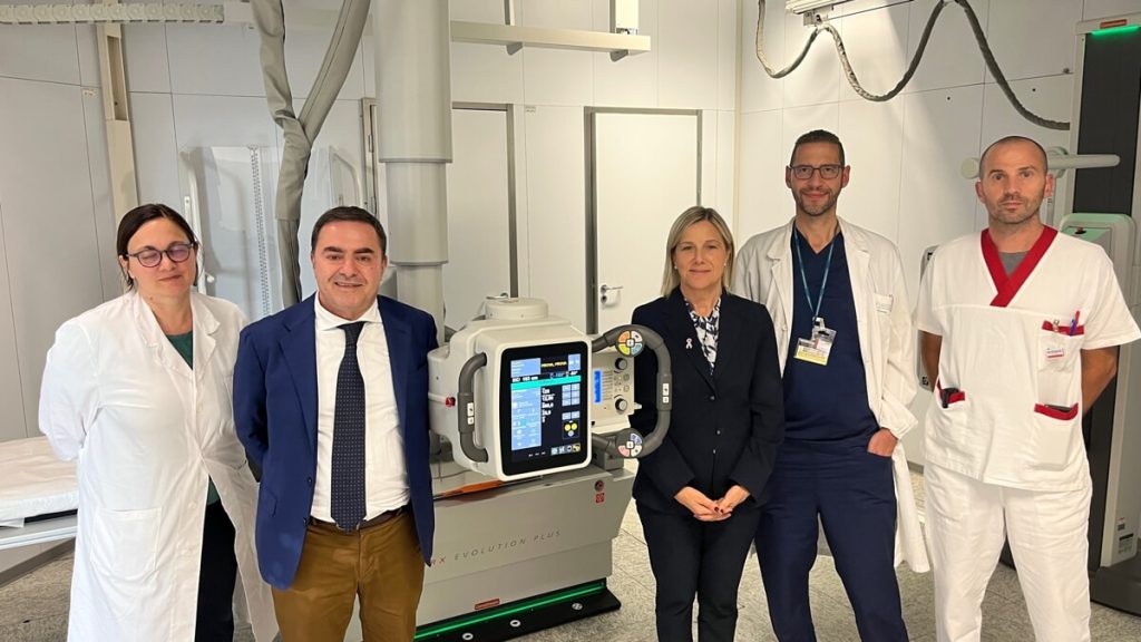Nuovo radiologico al San Bassiano, è la prima di 8 acquistata con i fondi del Pnrr