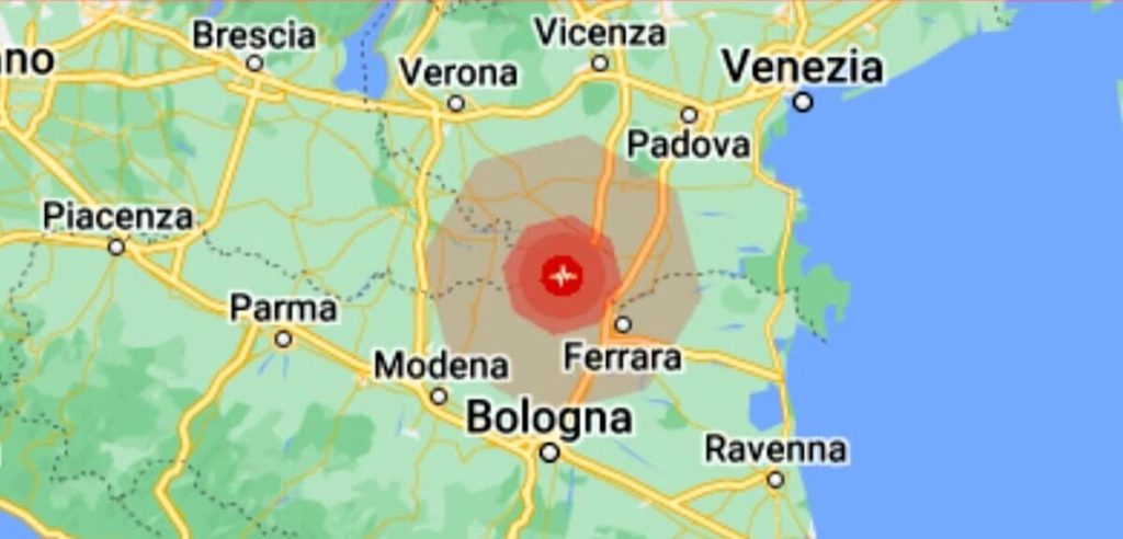 Scossa di terremoto nel Rodigino, avvertita anche nel Basso Vicentino