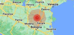 Scossa di terremoto nel Rodigino, avvertita anche nel Basso Vicentino