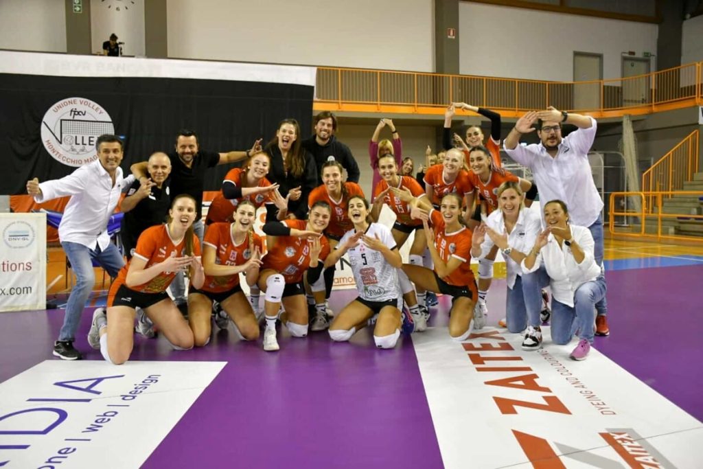 Volley femminile A2. Montecchio si prende la vetta della classifica: che prova contro Marignano!