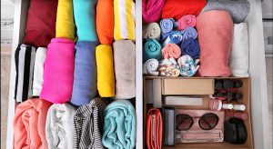 Come sistemare l'armadio con il metodo KonMari 