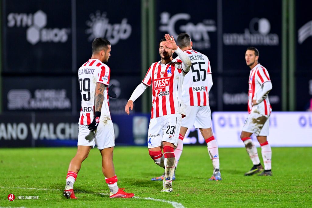 Coppa Italia LR Vicenza-Pro Patria: 2-0 dopo il primo tempo