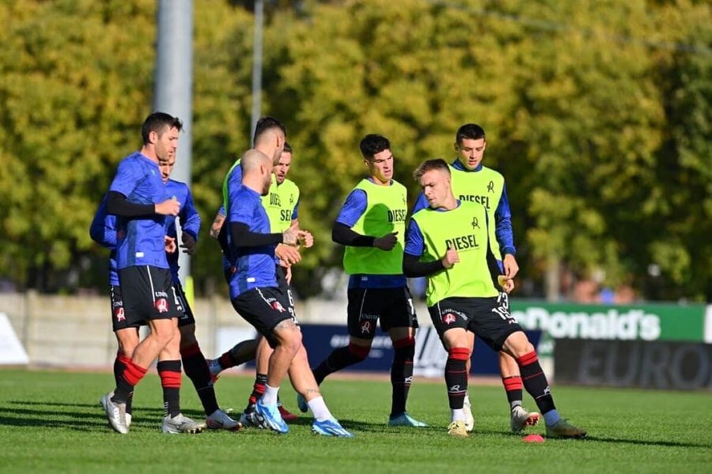 LR Vicenza: allenamento congiunto con il Caldogno Calcio