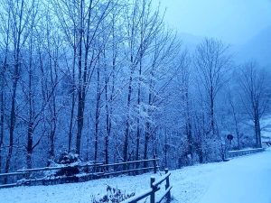 30 novembre: prima neve sulle montagne vicentine