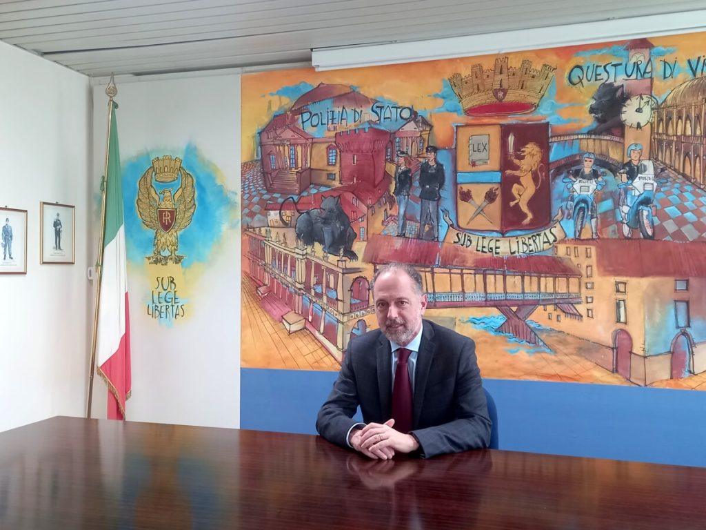 Vicenza dà il benvenuto al nuovo questore Dario Sallustio