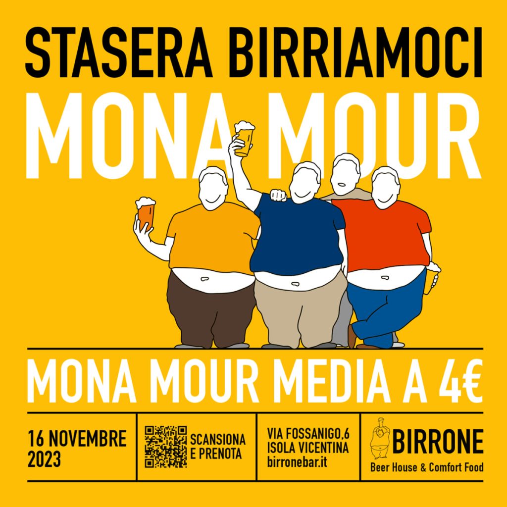 Stasera birriamoci, monamour
