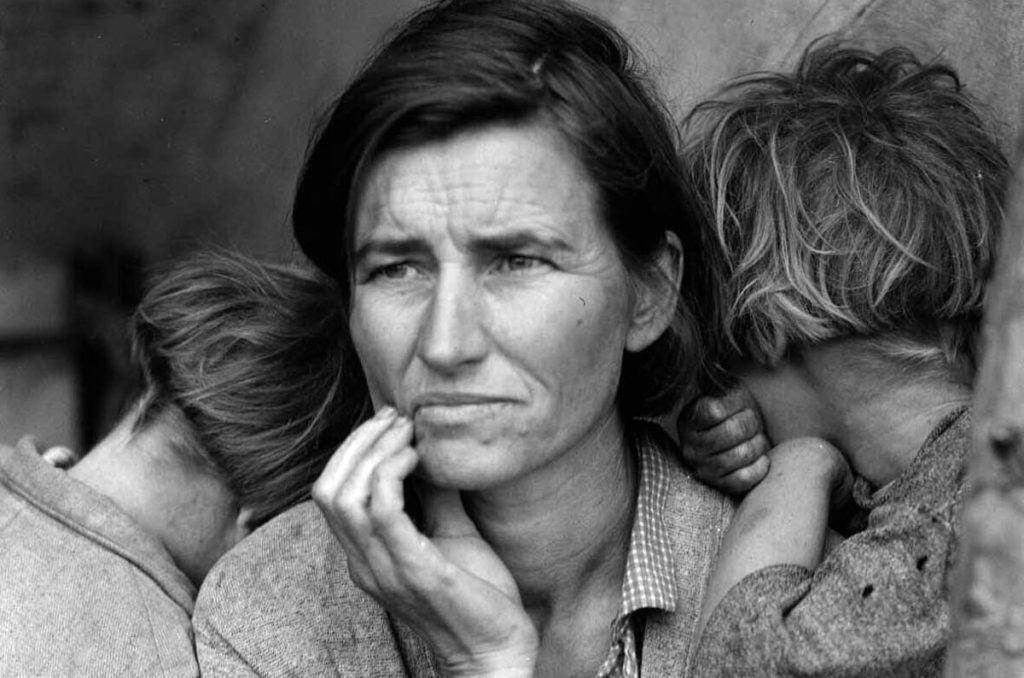 Dorothea Lange, celeberrima fotografa statunitense: in mostra 'L’altra America' a Bassano