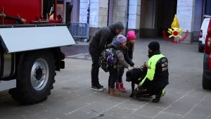 Vigili del fuoco, Santa Barbara a Vicenza: il video