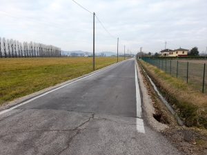 Strada Caperse, terminati i lavori alla rete di acque bianche
