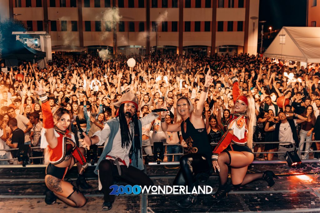 2000 Wonderland One Night alla Discoteca Nordest