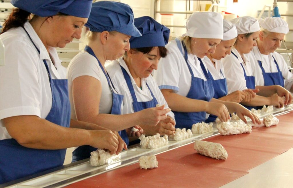 Sagra Della Madonna Fredda a Solagna, con stand gastronomico e mandorlato