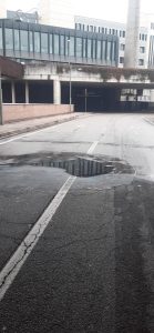 Perdita idrica a Borgo Berga: sottopasso stradale chiuso