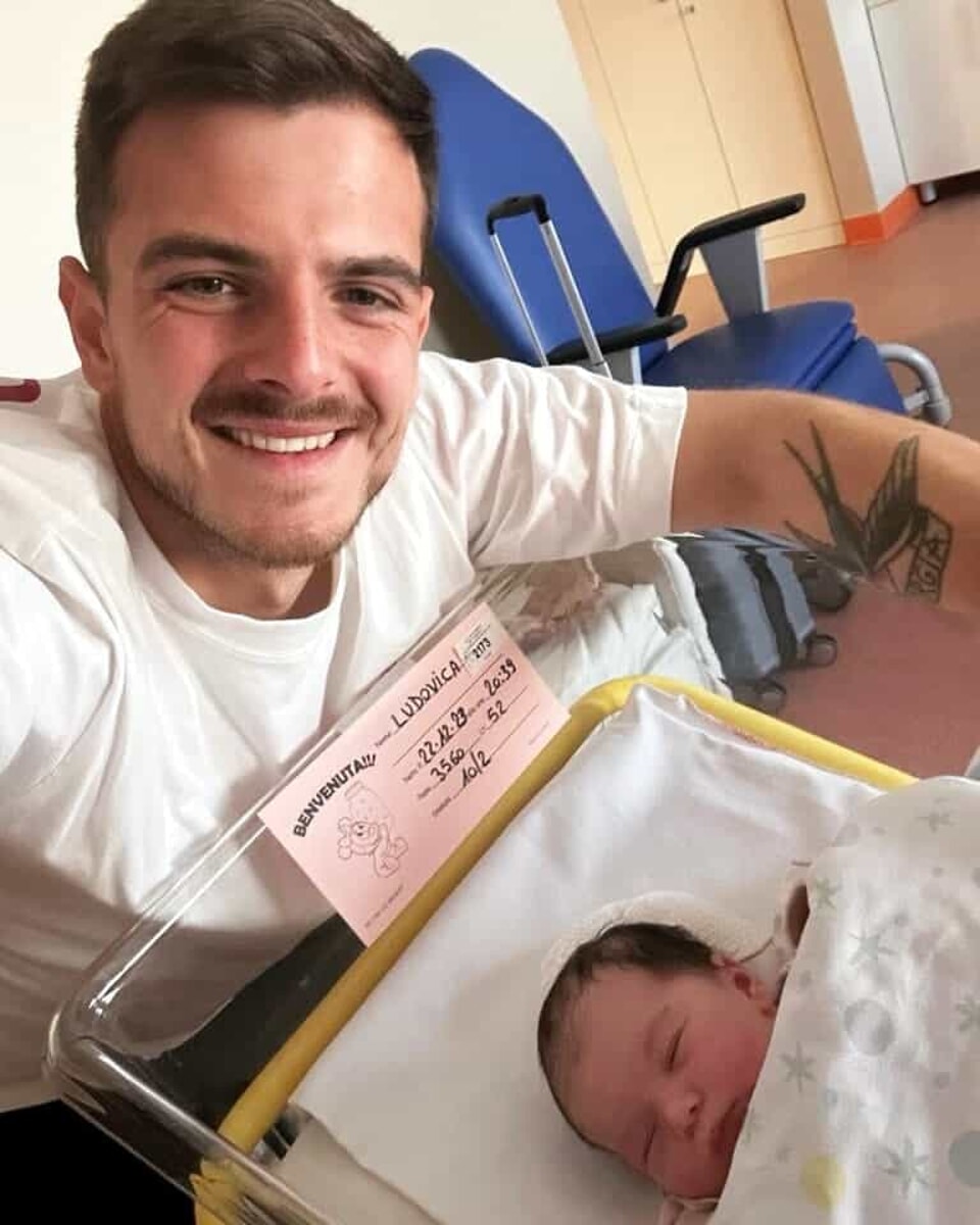 LR Vicenza: Massolo è diventato papà di Ludovica