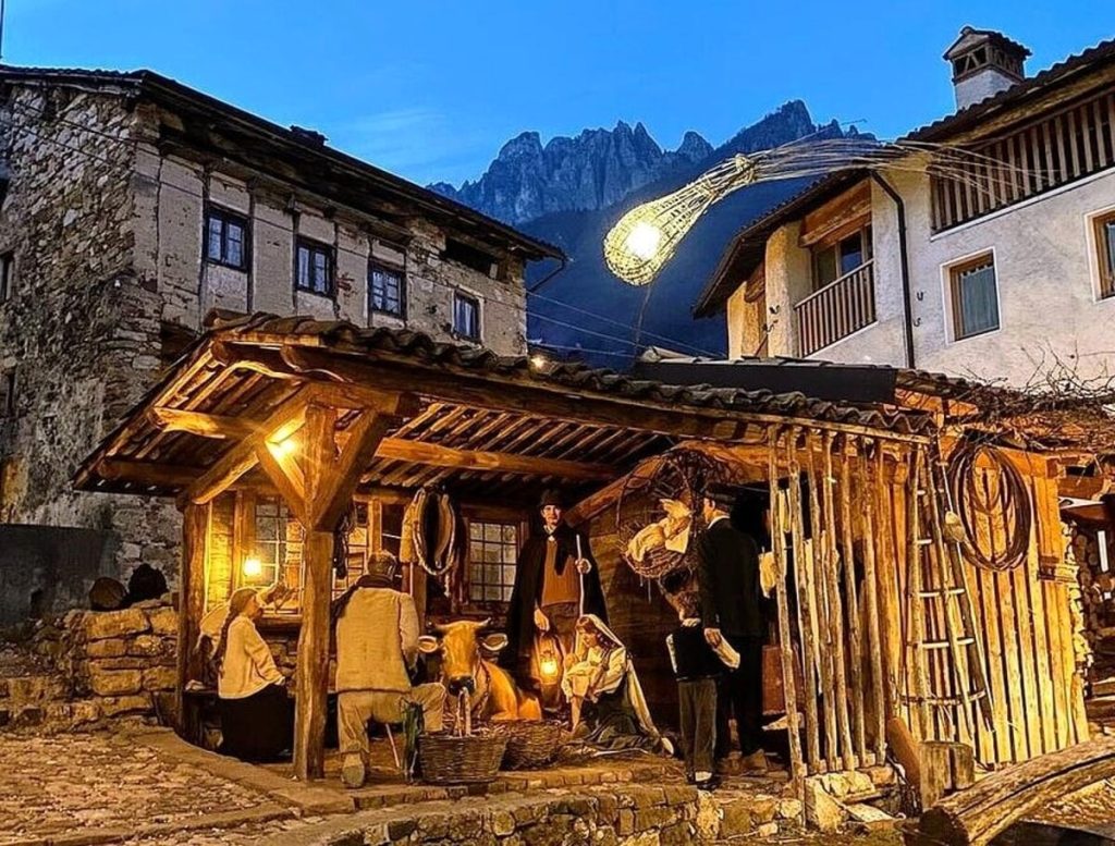 Il magico Presepe di Bariola a Valli del Pasubio, nel piccolo borgo la magia del Natale