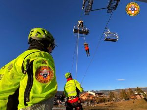 Collaudo seggiovia, test evacuazione superato