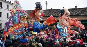 Carnevale a Sandrigo: sfilata dei carri allegorici e gruppi mascherati