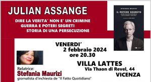 Julian Assange: dire la verità non è un crimine, guerra e poteri segreti storia di una persecuzione