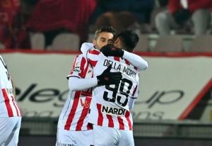 LR Vicenza-Giana Erminio: Della Morte è apparso contento in sala stampa dopo la gara