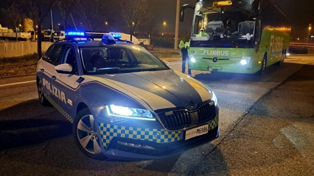 Autisti ubriachi, turisti chiamano il 113: bus scortato fino a Vicenza Ovest