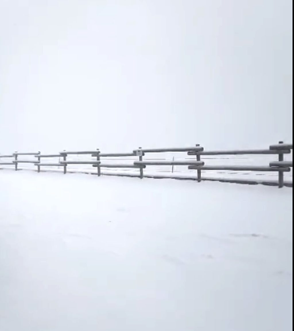 Pioggia in pianura e neve in altura: le montagne vicentine si imbancano