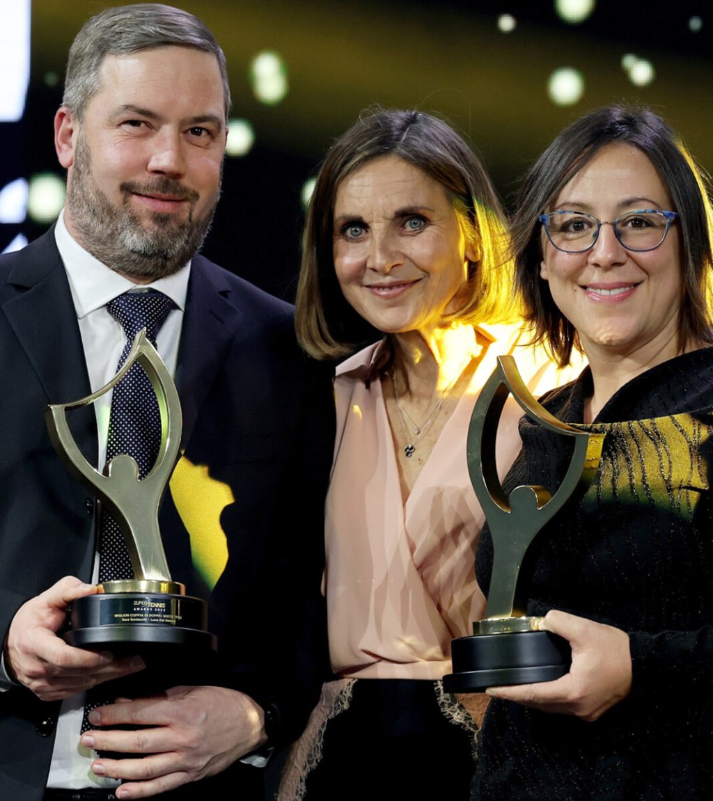 Sontacchi e Dal Balcon premiati ai supertennis awars di milano