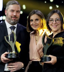 Sontacchi e Dal Balcon premiati ai supertennis awars  di milano