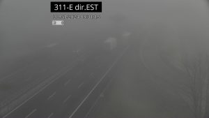 Nebbia fitta, cantieri e incidenti: disagi in autostrada