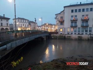 Allerta pioggia fino alle 14 di domenica: stato di attenzione per il Bacchiglione