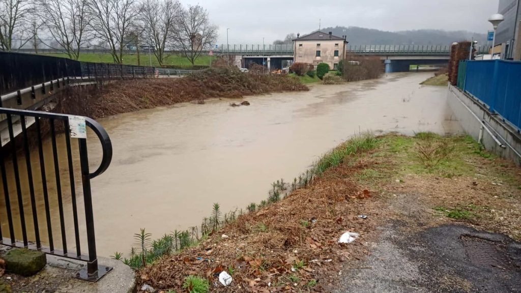 Emergenza maltempo, zona Retrone a rischio allagamenti