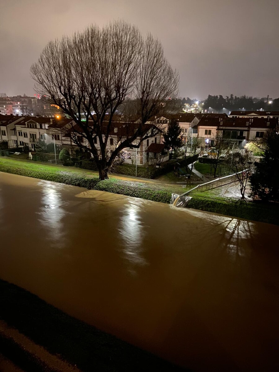 Maltempo, prevista per domani la piena del Bacchiglione: ancora allerta per il Retrone