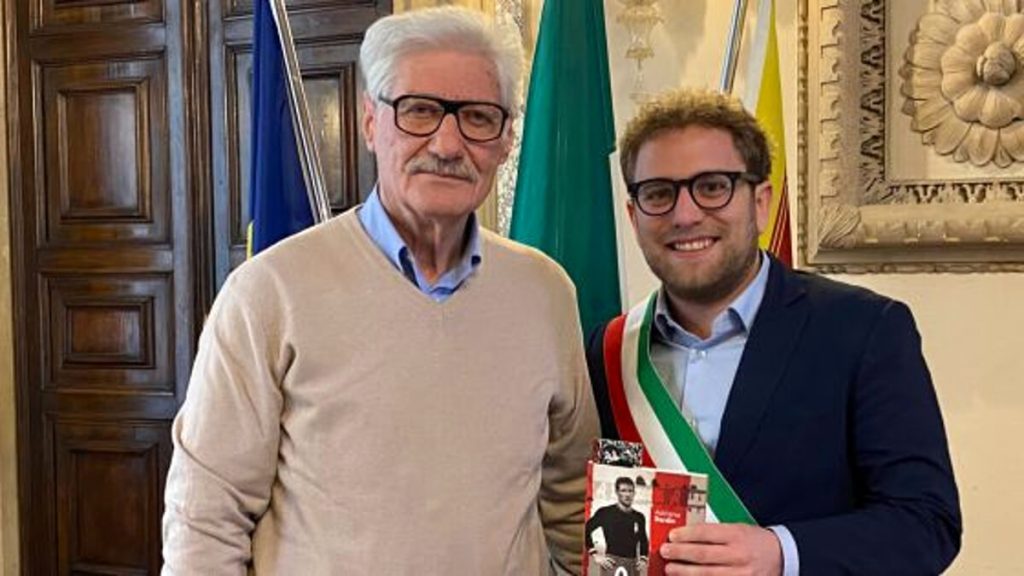 LR Vicenza: l'ex portiere Bardin ha incontrato il sindaco Possamai