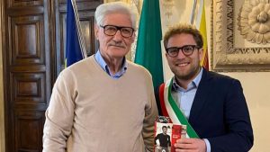 LR Vicenza: l'ex portiere Bardin ha incontrato il sindaco Possamai
