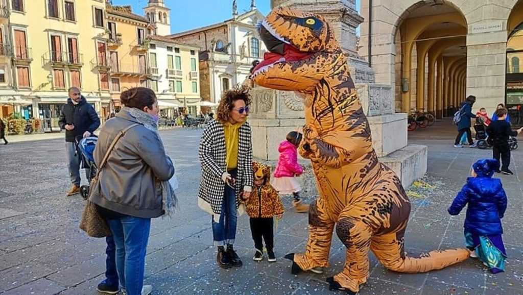 Carnevale per i piccoli in Piazza dei Signori