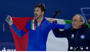 Davide Ghiotto sale sul tetto del mondo: è oro nei 10mila metri